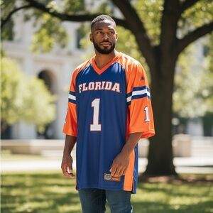 FOOTLOCKER Florida Gators Mesh Football Jersey FSU Size XXL Collegiate
